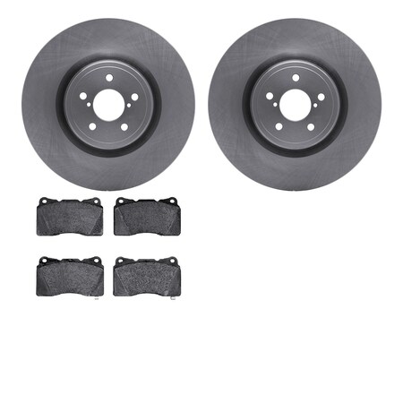 Dynamic Friction Co 6602-13011, Rotors with 5000 Euro Ceramic Brake Pads 6602-13011